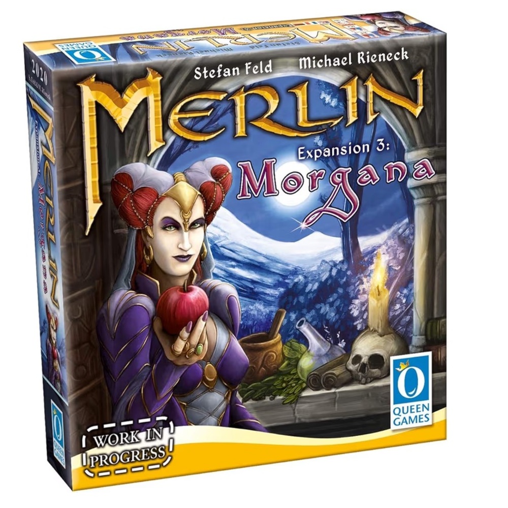 ••New In Box Merlin Expansion 3: Morgana Board Game Purple And Gold